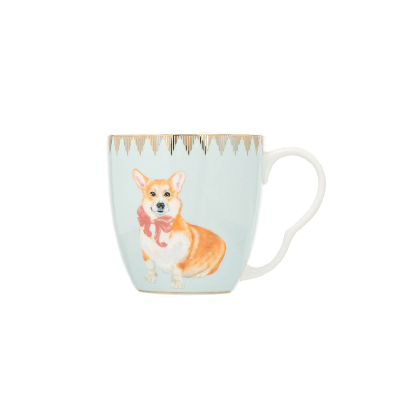Yvonne Ellen Best Of British Large Bone China Mug - Corgi