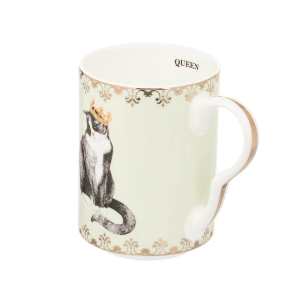 Yvonne Ellen Best Of British Bone China Medium Mug - Cat