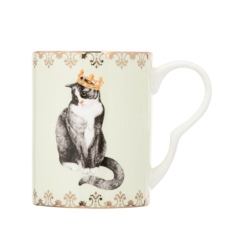 Yvonne Ellen Best Of British Bone China Medium Mug - Cat