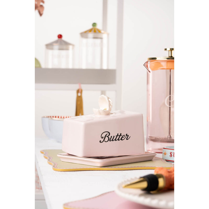 Yvonne Ellen Butter Dish - Shell