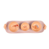 Yvonne Ellen 4-Piece Dipping Bowl Set - Shrimp & Shell