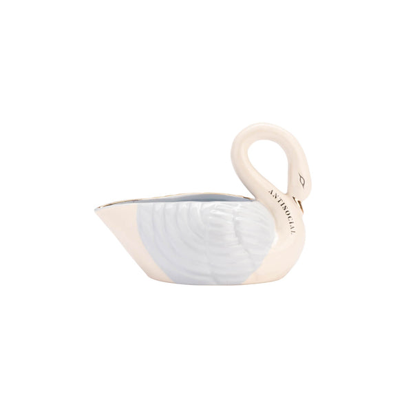 Yvonne Ellen Gravy Boat - Swan
