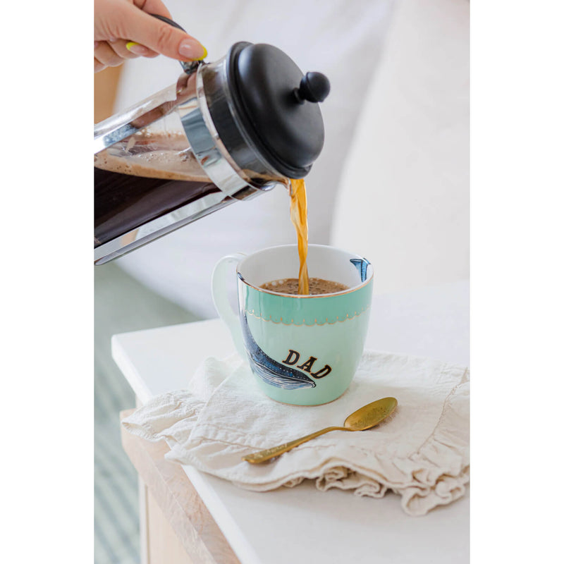 Yvonne Ellen Large Bone China Mug - Octopus