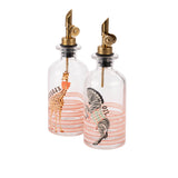Yvonne Ellen Glass Oil & Vinegar Set - Giraffe & Zebra