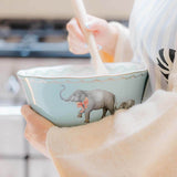Yvonne Ellen Large Fine China Mixing Bowl - Elephant