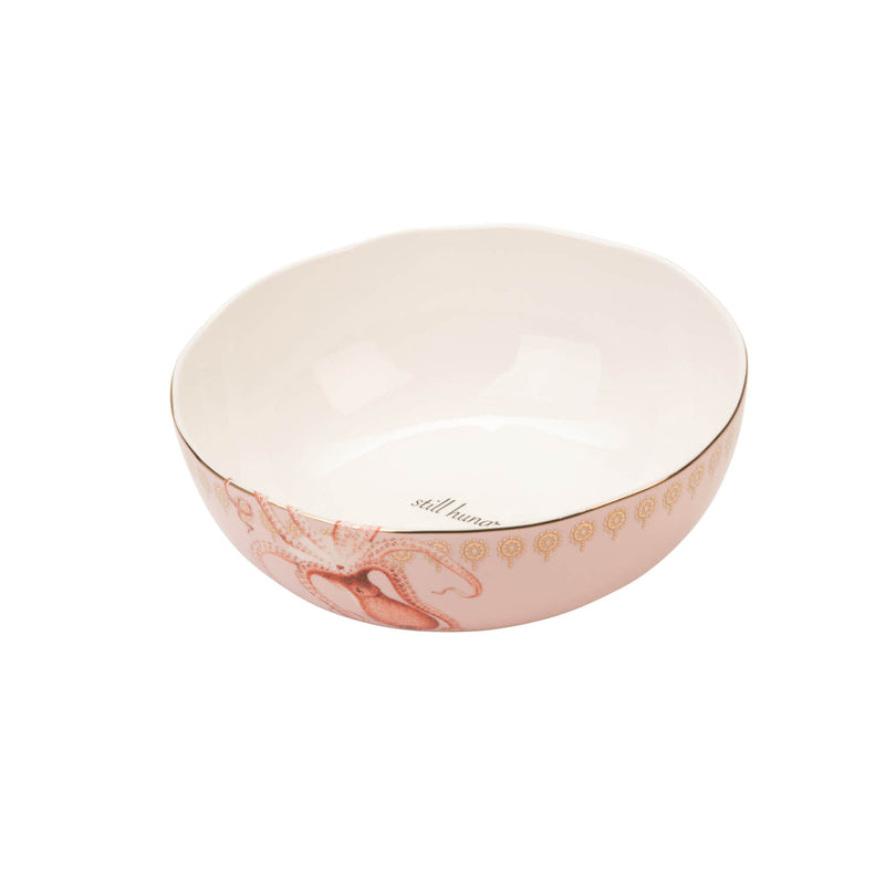 Yvonne Ellen Fine China Serving Bowl - Octopus