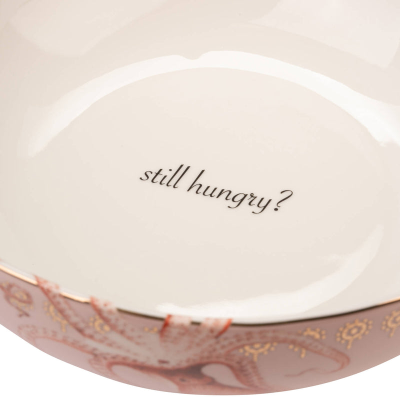 Yvonne Ellen Fine China Serving Bowl - Octopus