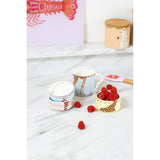 Yvonne Ellen 4-Piece Fine China Stacking Measuring Cups - Giraffe