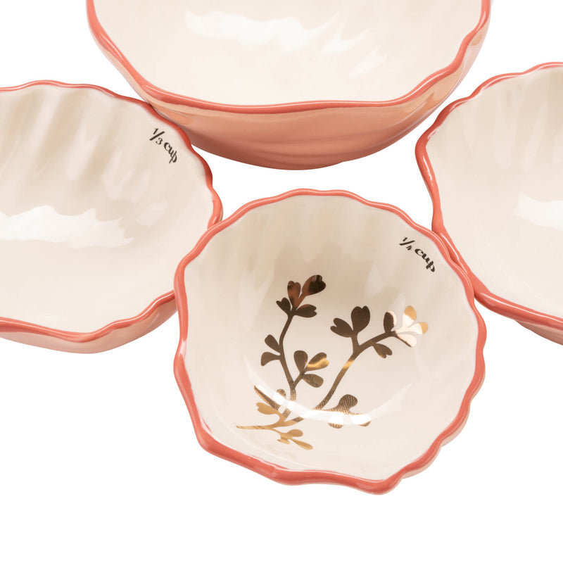 Yvonne Ellen Set Of 4 Measuring Cups - Shell