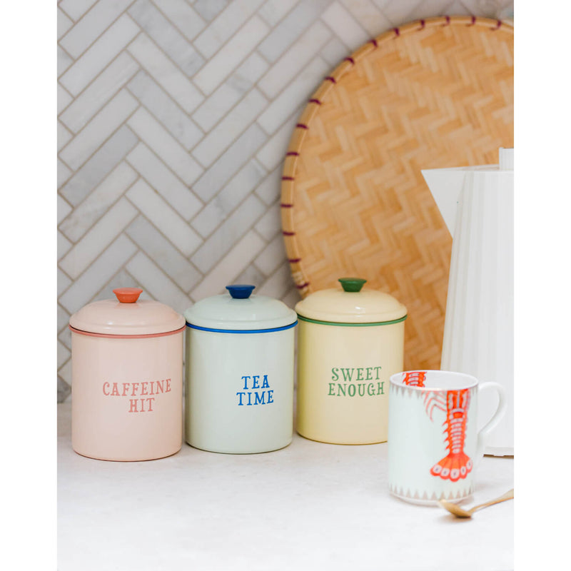 Yvonne Ellen Tea Canister -  Tea Time