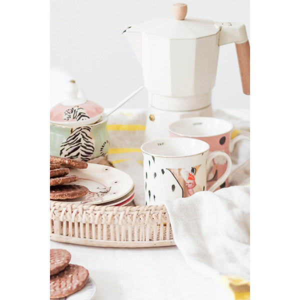 Yvonne Ellen Bone China 330ml Alphabet Mug - B