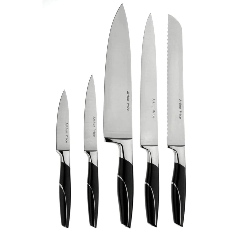 Buy Arthur Price Oval Wooden Knife Block Set 6Piece Potters