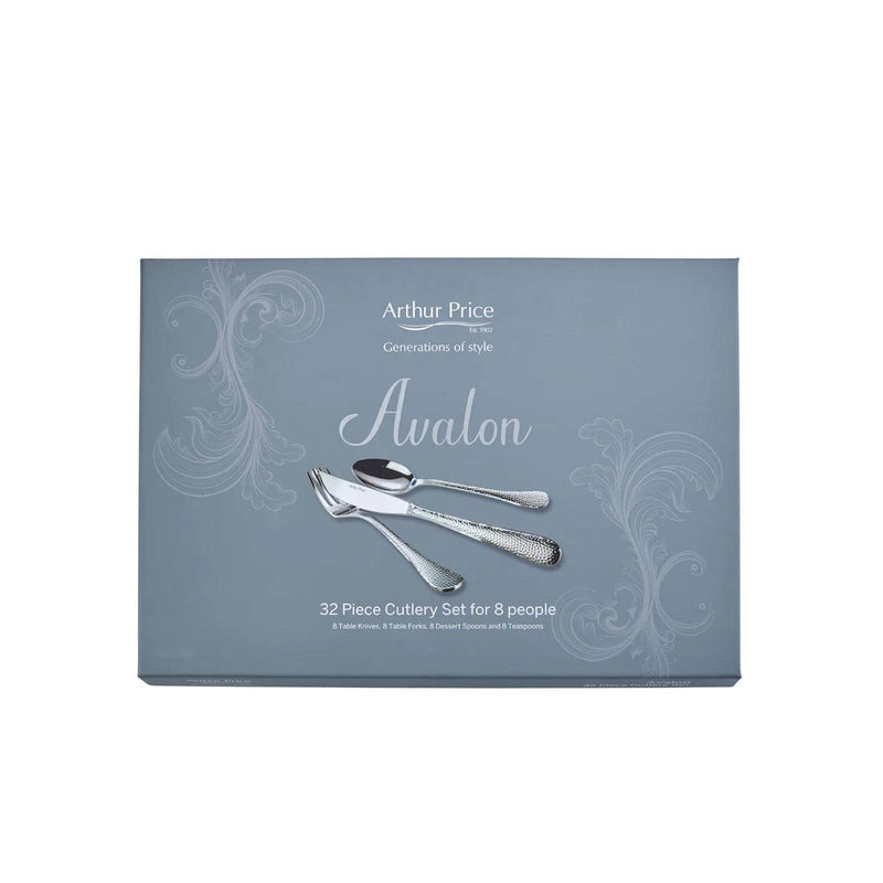 Arthur Price Avalon Stainless Steel Cutlery Set - 32-Piece