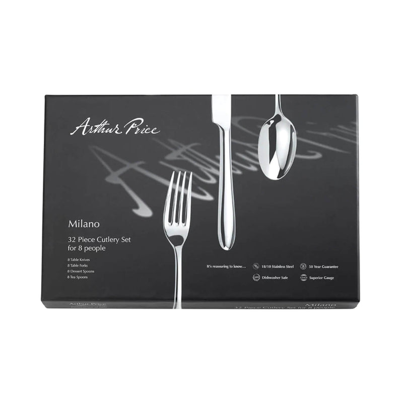 Arthur Price Milano Cutlery Set - 32-Piece
