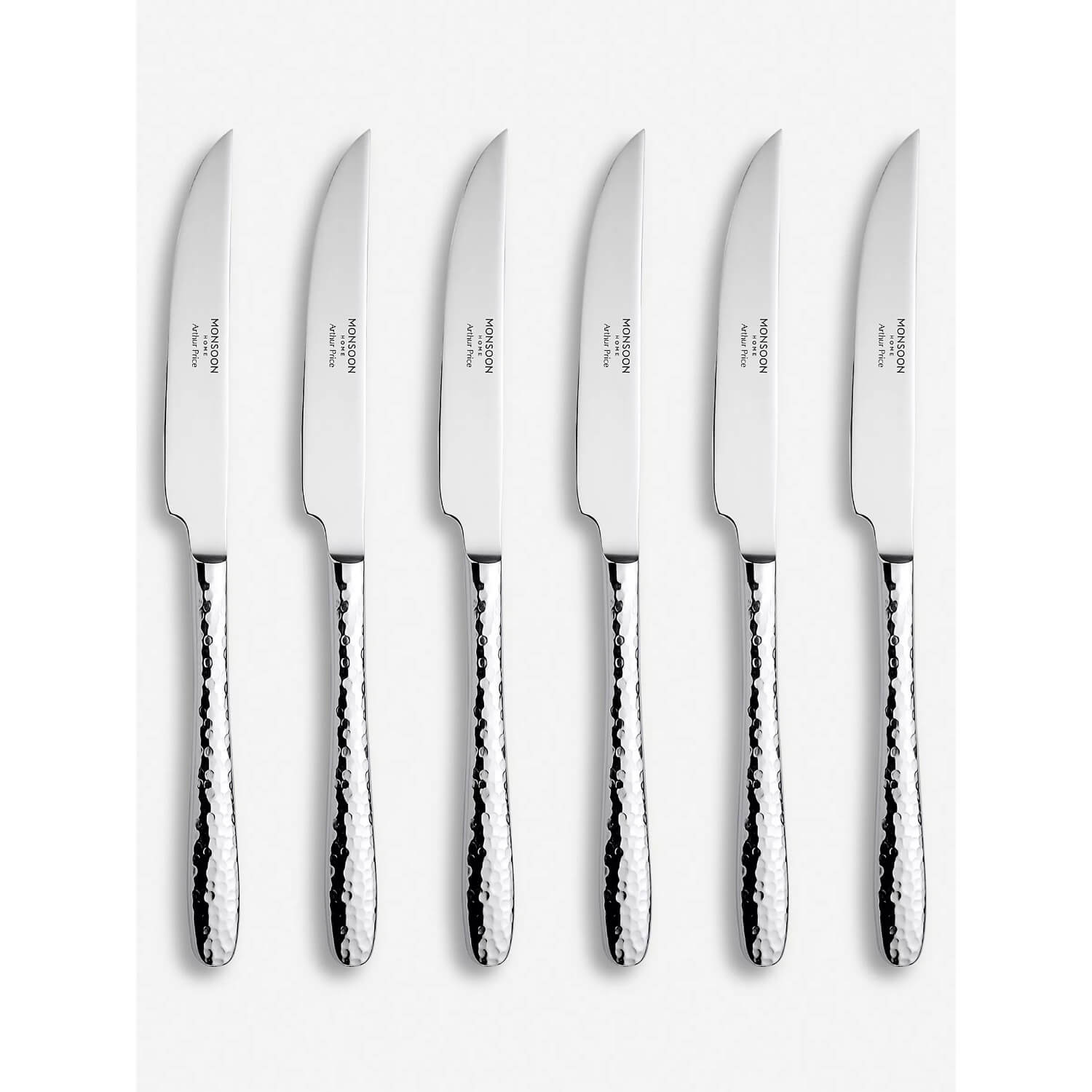 Buy Arthur Price Monsoon Mirage Steak Knives Set 0f 6 Potters