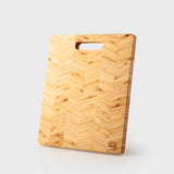 Taylor's Eye Witness Herringbone Bamboo Chopping Board - 32cm x 27cm