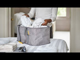 Joseph Joseph Hold-All 35L Collapsible Laundry Basket - Grey