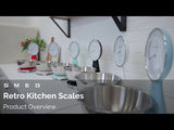 Smeg 50's Retro Style KSF01 Kitchen Scales - Cream