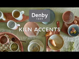 Denby Accents 400ml Ridged Mug - Rust