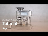 Sage Appliances Oracle™ SES995 Bean to Cup Dual Boiler Espresso Coffee Machine - Brushed Stainless Steel