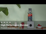 Smeg BLC02 High Performance Blender - Matte White