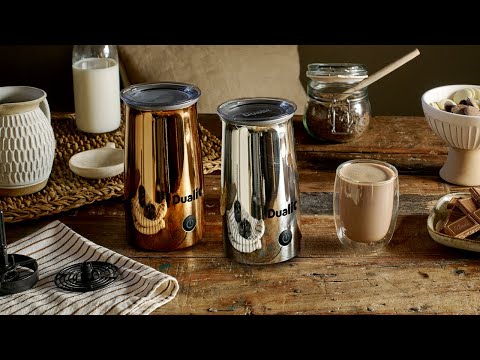 Dualit 84143 Hot Chocolate Maker & Milk Frother - Chrome