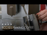 Smeg BCC12WHMUK Bean To Cup Coffee Machine with Steam Wand - Matte White