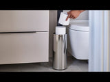 Joseph Joseph EasyStore Luxe Stainless Steel Concealed Toilet Roll Holder