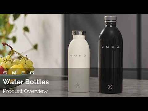 Smeg x 24Bottles 50's Style Reusable 500ml Clima Bottle - Red