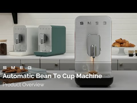 Smeg BCC13WHMUK Bean to Cup Automatic Coffee Machine - Matte White