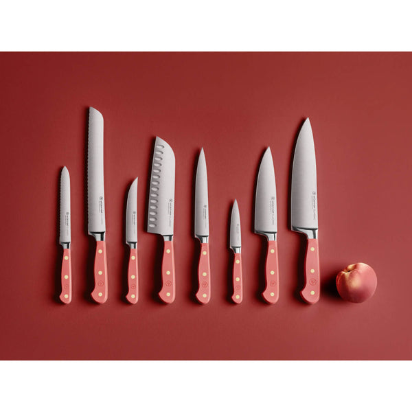 Wusthof Classic 14cm Serrated Utility Knife - Coral Peach