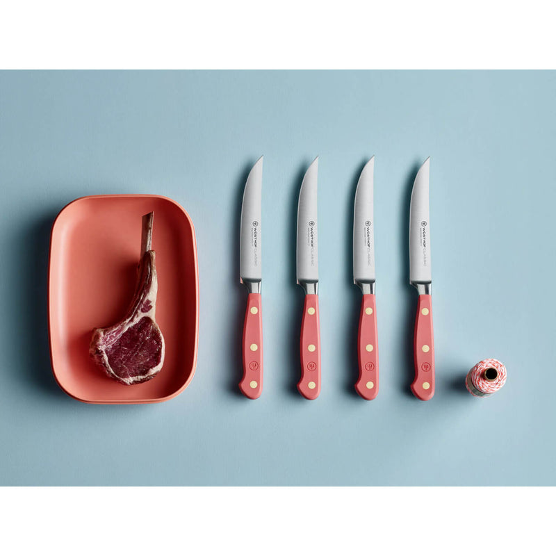 Wusthof Classic 9cm Paring Knife - Coral Peach