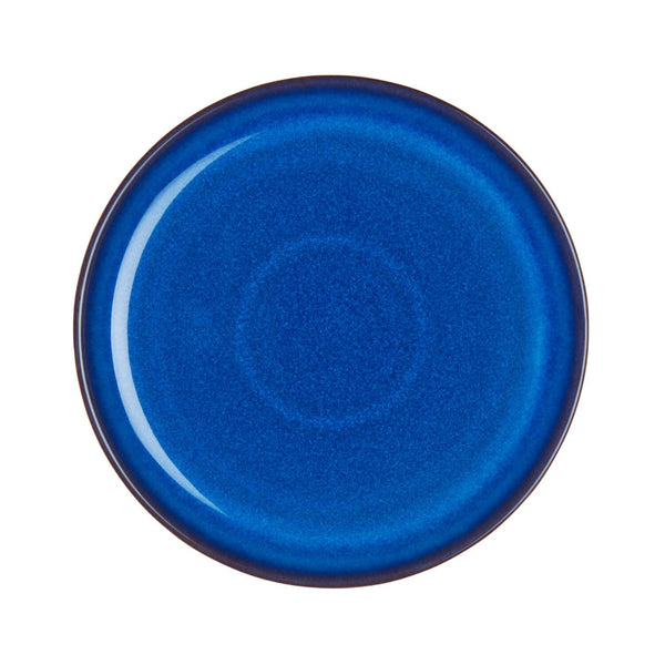 Denby Imperial Blue Medium Coupe Plate - 21cm - Potters Cookshop