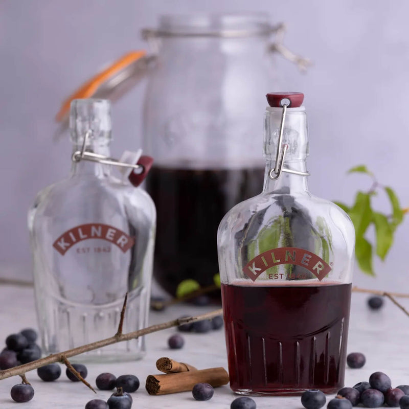 Kilner 300ml Clip Top Sloe Gin Bottle