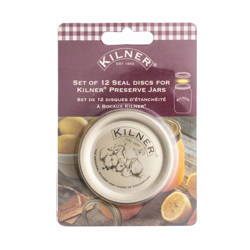 Kilner Set of 12 Seal Discs for Kilner Preserve Jars