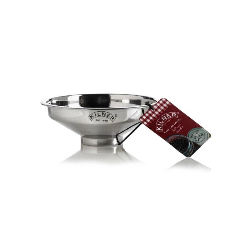 Kilner Easy Fill Stainless Steel Funnel - Potters Cookshop