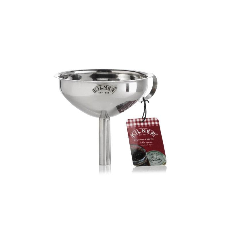 Kilner Stainless Steel Straining Funnel - Potters Cookshop