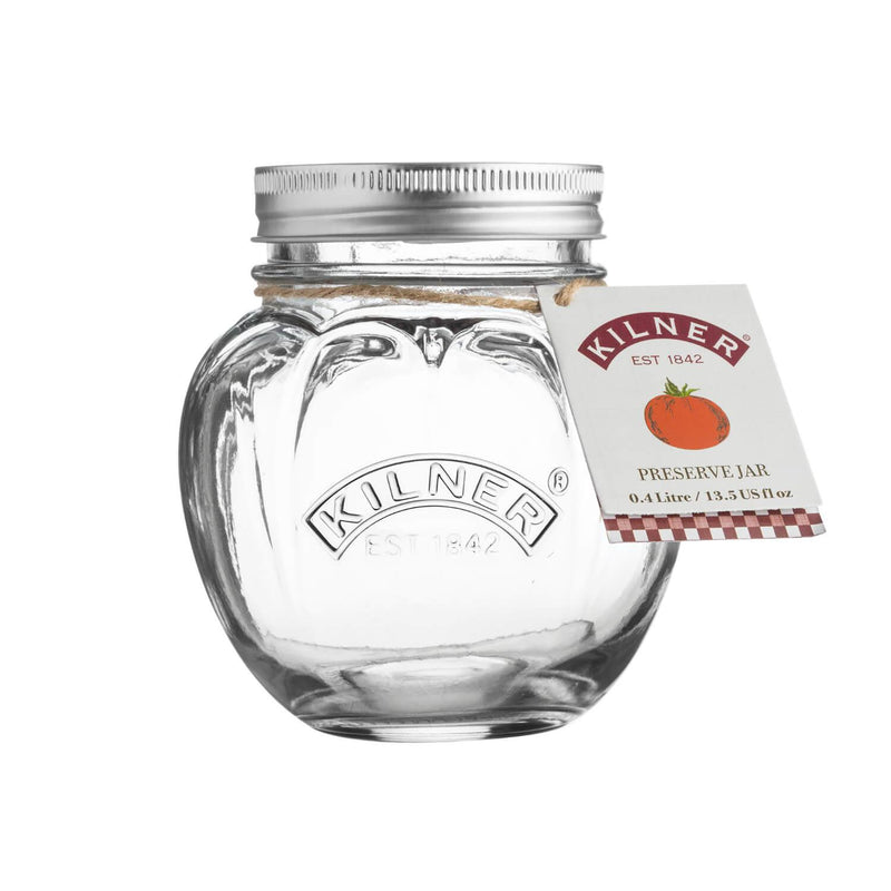 Kilner Glass Tomato Preserve Jar - 400ml - Potters Cookshop