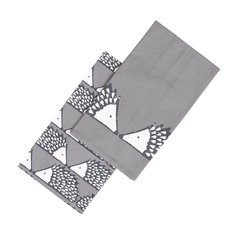 Scion Living Spike 100% Cotton 2 Piece Tea Towel Set - Grey