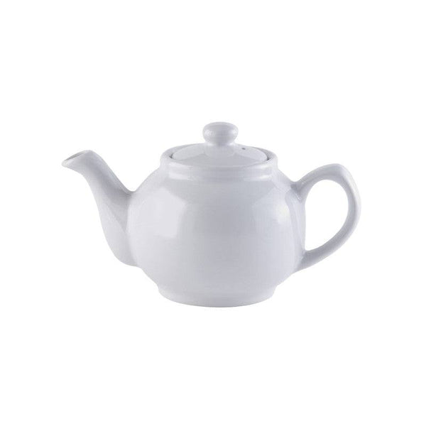 Price & Kensington Stoneware 2 Cup Teapot - White - Potters Cookshop