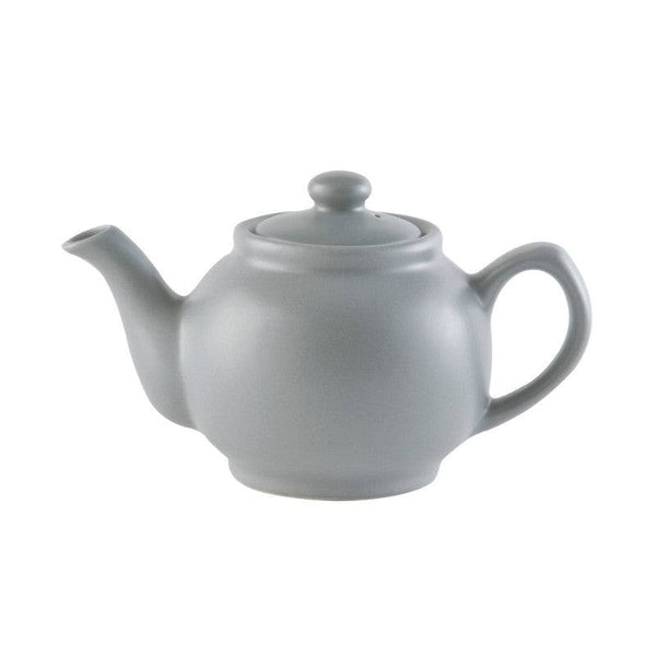 Price & Kensington Stoneware 6 Cup Teapot - Matte Grey - Potters Cookshop
