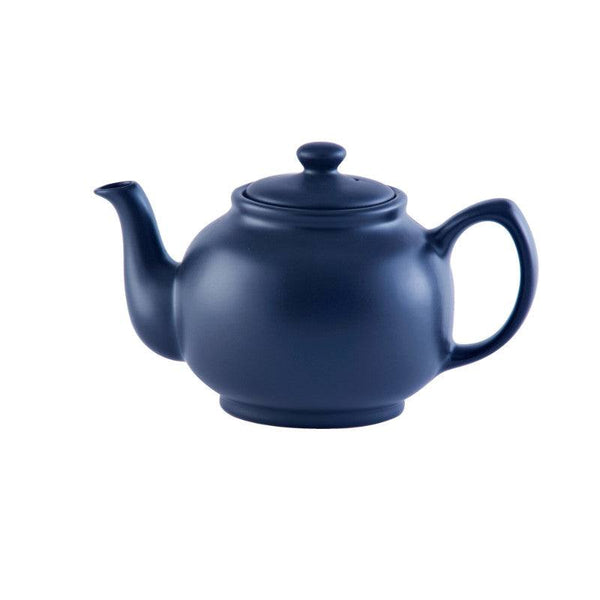 Price & Kensington Stoneware 6 Cup Teapot - Matte Navy - Potters Cookshop