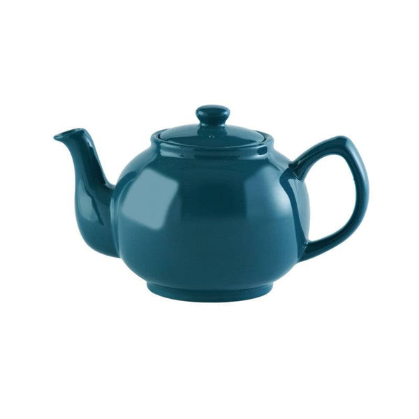 Price & Kensington Brights Stoneware 6 Cup Teapot - Teal - Potters Cookshop
