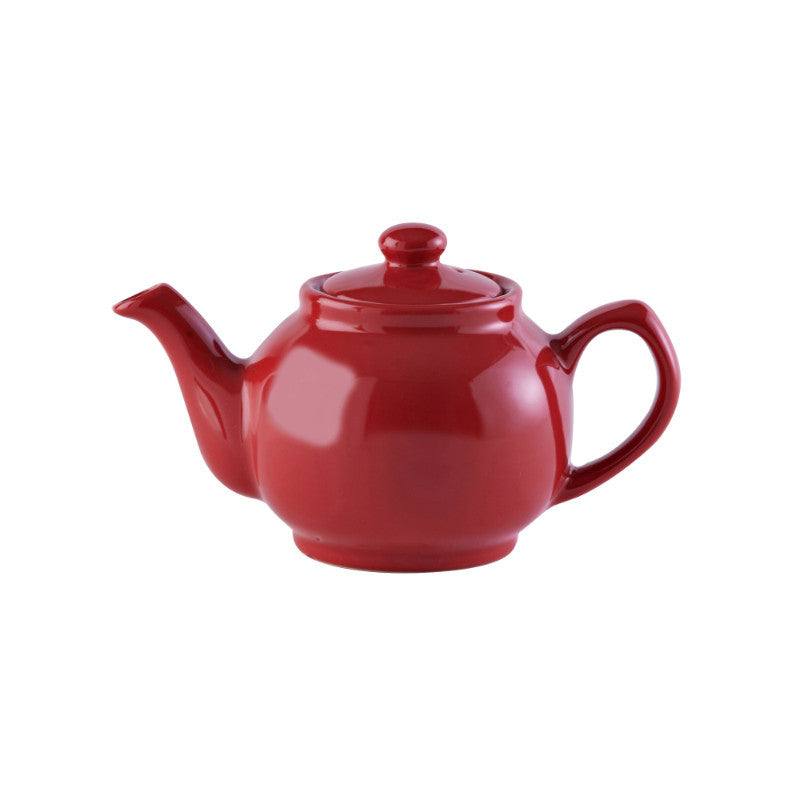 Price & Kensington Brights Stoneware 2 Cup Teapot - Red - Potters Cookshop