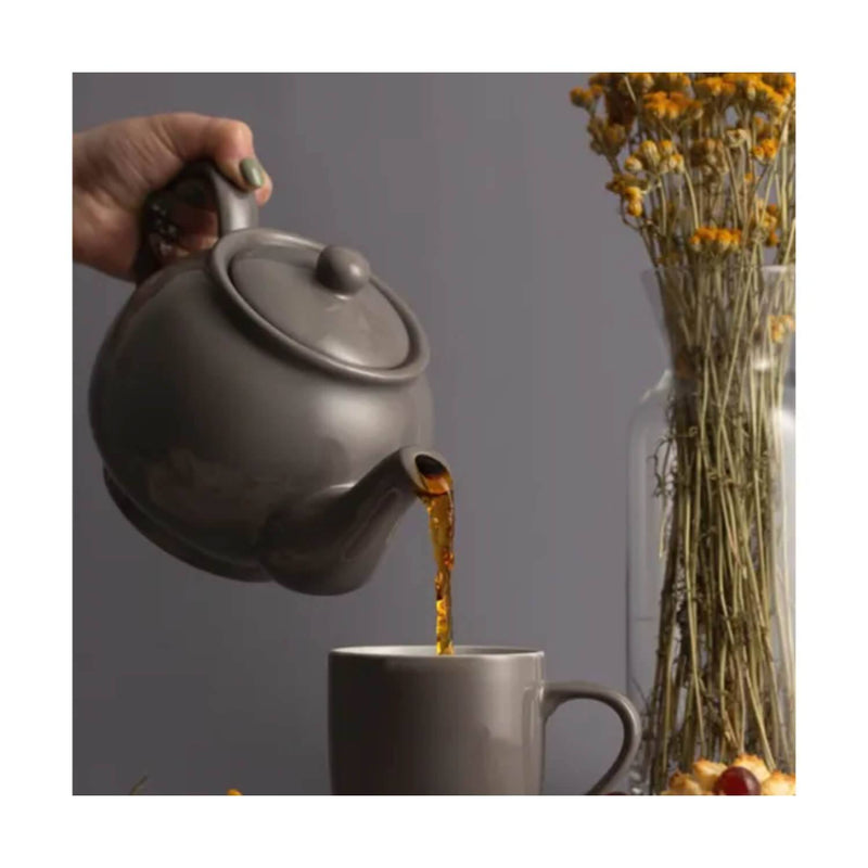 Price & Kensington 6 Cup Teapot - Charcoal - Potters Cookshop