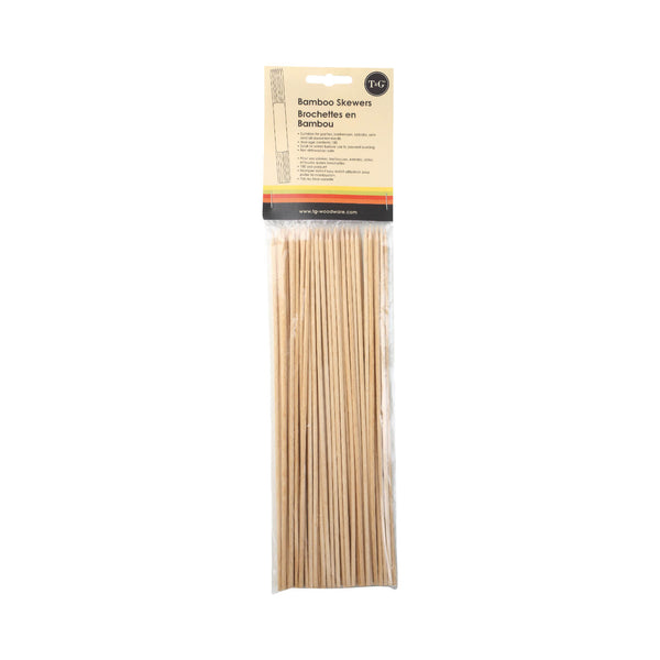 T&G Woodware 25cm Bamboo Skewers - Pack of 100