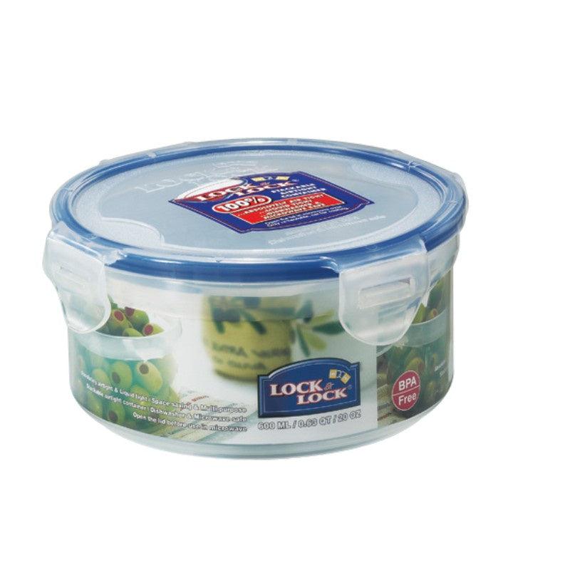 HPL933 Lock & Lock Round Food Container - 600ml