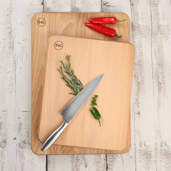 T&G Woodware Beech Professional Chopping Board - Medium