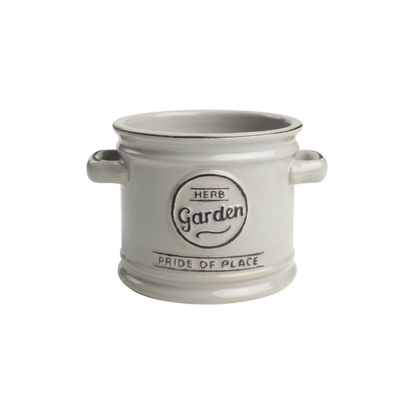 Pride of Place Plant / Herb Pot - Grey - Potters Cookshop