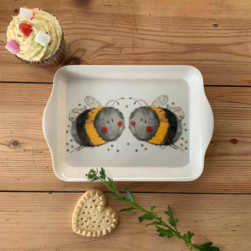 Alex Clark Small Tray - Bees - Potters Cookshop